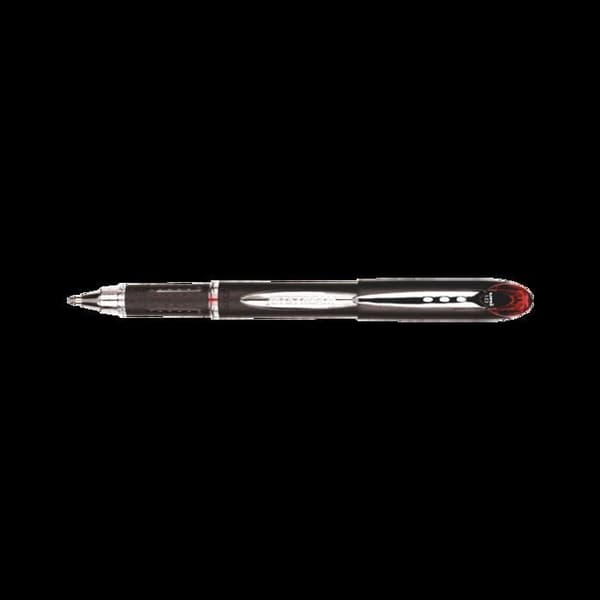 Gel-bläckpenna - Uni-ball - Jetstream SX-210 - Röd - Medelspets - Omladdningsbar