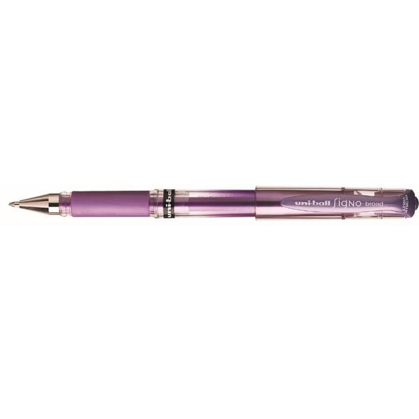 VIOLETT METALL GELBLAD PENS VÄLDBREDD 1MM Lila, plommon