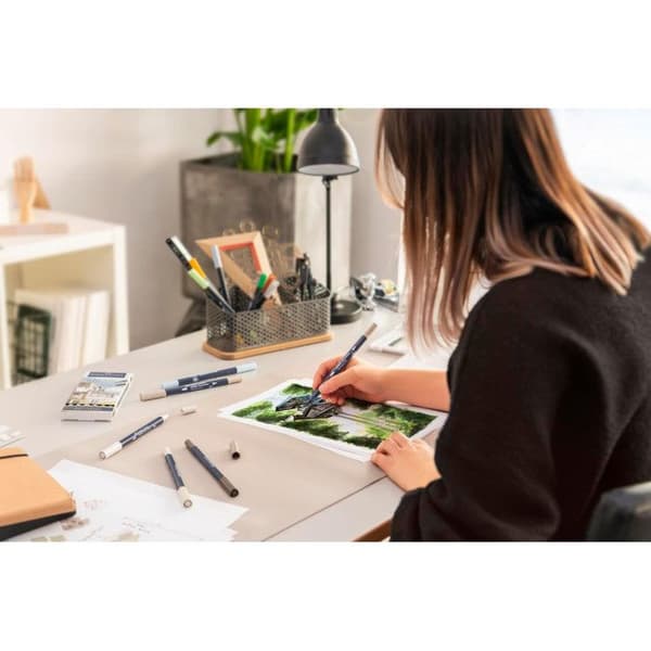 Färgpennor - Faber Castell - Goldfaber - 24 stycken - Dubbelspets - Flerfärgad