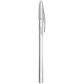 Miniatyrbild 1 av 2: Kulspetspenna - BIC - 207063 - Kristall silver - Medelspets - Svart bläck
