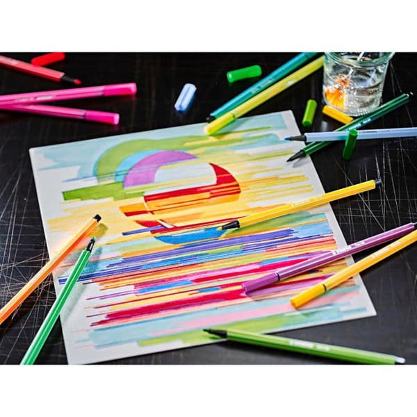 Filtpenna 68, rullset om 25 ARTY dekor
