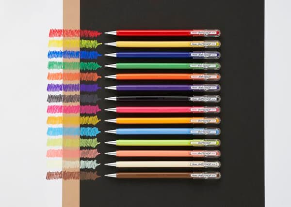 Stylo - pennset - Pentel refill - K110-V7STB
