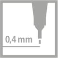 Miniatyrbild 6 av 6: Filtpennor - STABILO - Point 88 - 20 olika färger - Fin spets - Ventilerad mössa