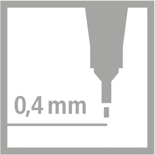Filtpennor - STABILO - Point 88 - 20 olika färger - Fin spets - Ventilerad mössa