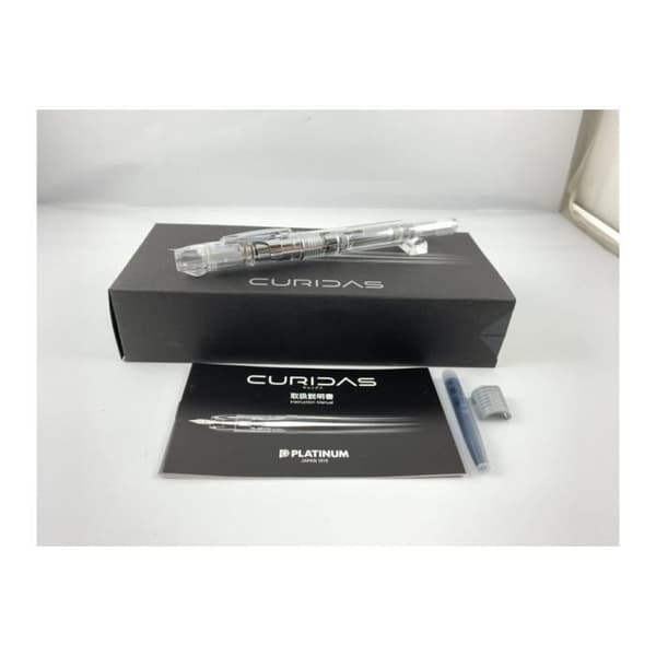 "STILOGRAFICA PLATINUM CURIDAS PRISM CRYSTAL NIB EF"