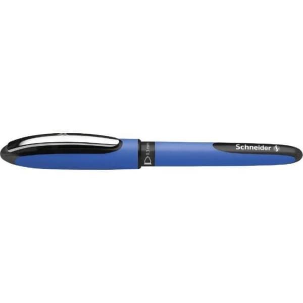 Tuschpennor - Schneider - One Hybrid C 03 - Svart - Fin spets - Förpackning om 10