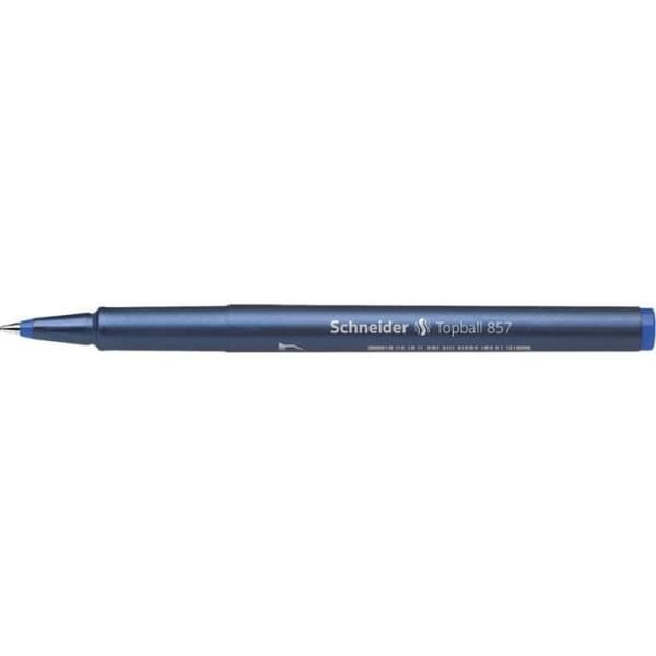 Förpackning med 10 Topball 857 06 bläckpennor blå