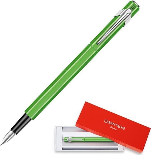Stylo - pennset - Caran d'arche bläckpatron Stylo plume 849 Linie Fluo, F, grön