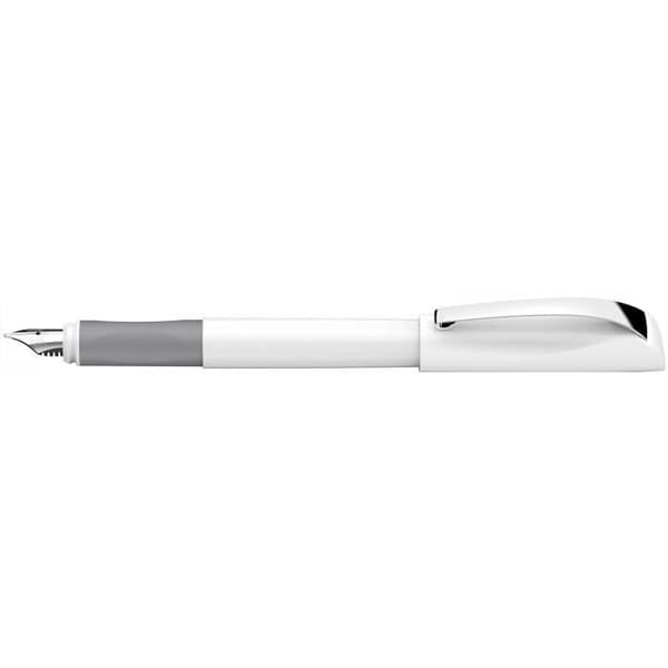 Fjäderpenna - SCHNEIDER - Ceod Classic - Vit - Medium spets - Matchande bläck
