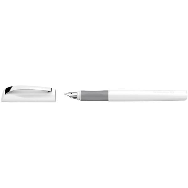 Fjäderpenna - SCHNEIDER - Ceod Classic - Vit - Medium spets - Matchande bläck