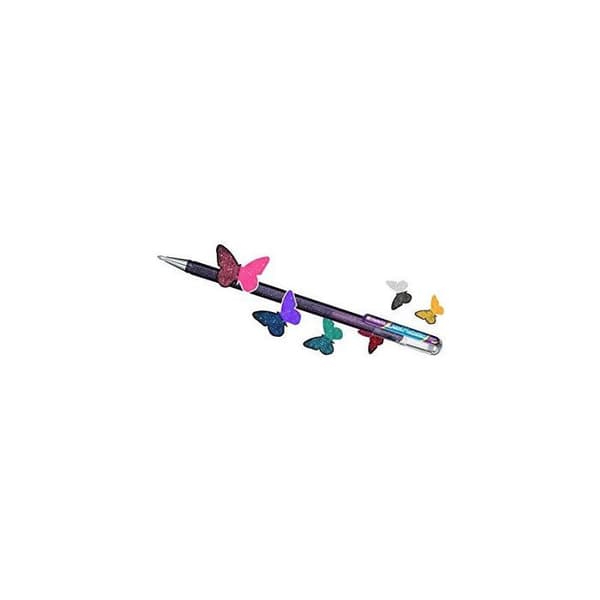 Hybrid gel ink rollerpen - PENTEL - Dual Pen - Svart/Röd - 0,5 mm - Unisex