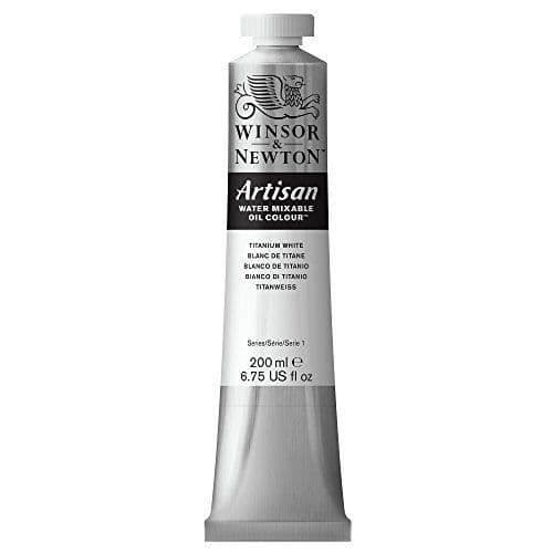 Winsor &amp; Newton Titanium Vit Oljefärg 200ml Tube