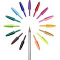 Miniatyrbild 4 av 4: BIC Cristal Multicolour kulspetspennor bred spets (1,6 mm) - blandade färger, paket med 2 påsar om 10