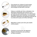 Miniatyrbild 2 av 4: INN Skönhetsinstrument 850mAH Anti-Vårta Penna LCD 10 nivåer av ansikts skönhetspenna för hemmet utan spår skönhetssalong