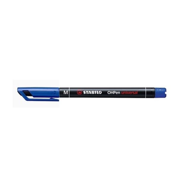 Stabilo permanent märkpenna OHPen Medium Blue