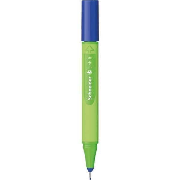 Feutre Fineliner - SCHNEIDER - Link-It 04 - Blå Lapis - Fint spets - 0.4 mm