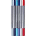 Miniatyrbild 2 av 3: 6 filtpennor - Ritning - Faber-Castell - Goldfaber Aqua - Dubbel spets - Hav