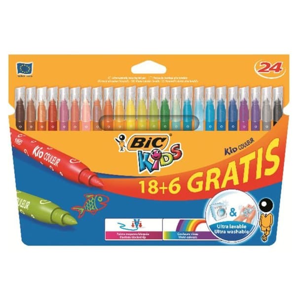 BIC Kids Kid Color 18+6 Gratis