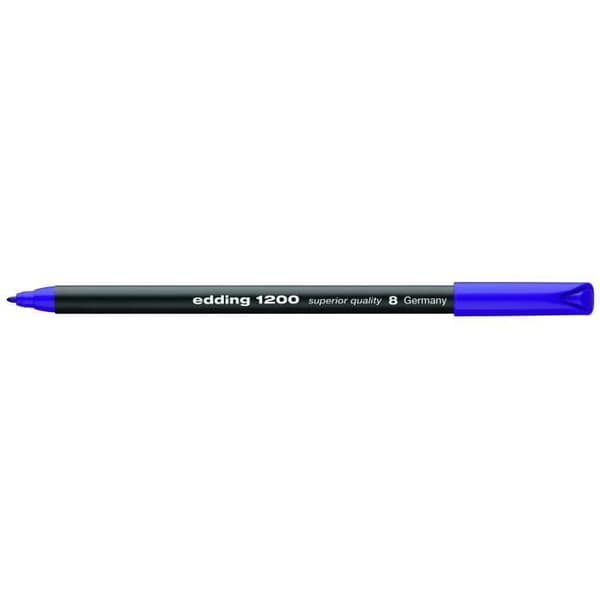 Färgpennor - EDDING - E1200 - 20 pennor - Vattenlöslig bläck - 23,5 x 17,7 cm