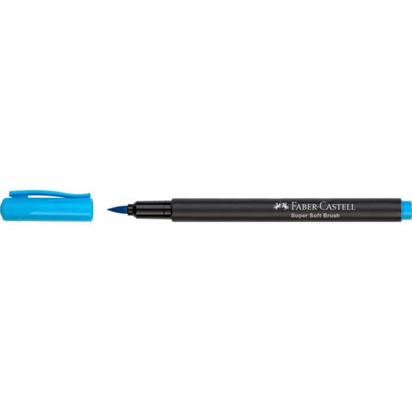 20 färgmarkörer - Alla media - Ljusa färger - Faber-Castell - Black Edition