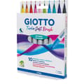 Miniatyrbild 2 av 2: Penslar - GIOTTO - Turbo Soft Brush - 10 st - Klara färger - Flexibel spets