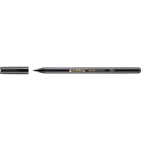 Edding penselpenna 1340 borste 11 x 165 mm svart