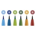 Miniatyrbild 3 av 3: Markörer - FABER-CASTELL - Pitt landskapsfärger - 6 markörer - Tips B BRUSH - Flerfärgad