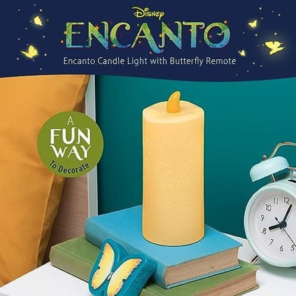Encanto ljuslampa - PALADONE - 18cm - Ändra färgpalett - Elektrisk