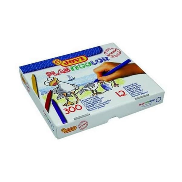 Jovi Plasticolor Paket med 300 flerfärgade färgpennor