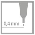 Miniatyrbild 2 av 3: Stabilo 88/24 - Point 88 Fineliner Pen - Citrongul - Förpackning om 10 st