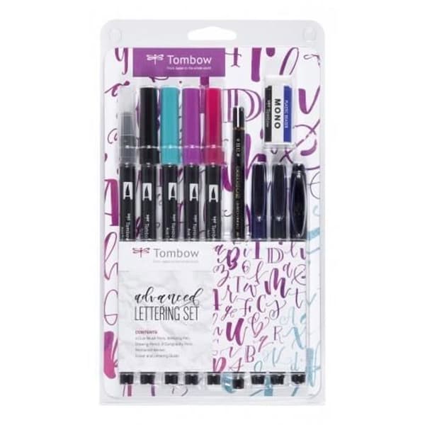 Tombow LS-ADV, svart, blå, 10 st.