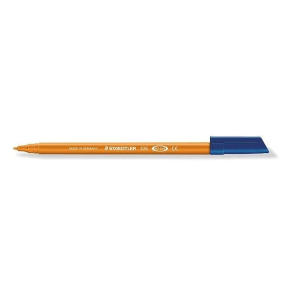 Färgpennor - Staedtler - Noris 326 - Tjock spets 5 till 6 mm - Brun - 12 färger tillgängliga