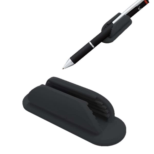 INF Silikone Pen Holder Clips - 2-pak Sort