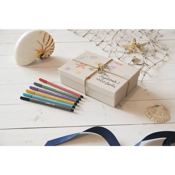 Feltpen - STABILO - PEN 68 - Neonröd - 10-pack - Unisex