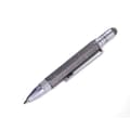 Miniatyrbild 1 av 3: TROIKA Konstruktion Lilput, Multifunktionsbläckpenna, Svart, Silver, Titan, Sexkantig, 1 mm, Medium