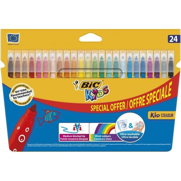 BIC® Kids - Färgmarkörer - BIC® Kids x24
