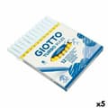 Miniatyrbillede 1 af 2: Set of Felt Tip Pens Giotto Turbo Maxi Yellow (5 Units)