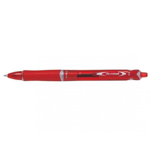 Pilot Acroball 040312 Kulspetspenna - Röd - Begreen - Medium Point - Förpackning om 10 st