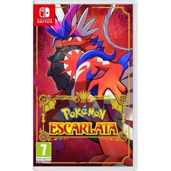 TV-spel - NINTENDO - Pokemon Escarlata - Spansk version - Äventyr - RPG - Multiplayer
