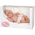 Miniatyrbild 1 av 2: Reborn baby doll Arias Abril 40 cm - Manta rosa - Huvudfärg rosa - För blandad baby