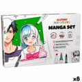 Pikkukuva 1 / 2: Set of Felt Tip Pens Alpino Manga Color Experience (8 Units)