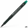 Miniatyrbild 1 av 2: Permanent marker Faber-Castell Multimark 1523 S Green (10 Units)