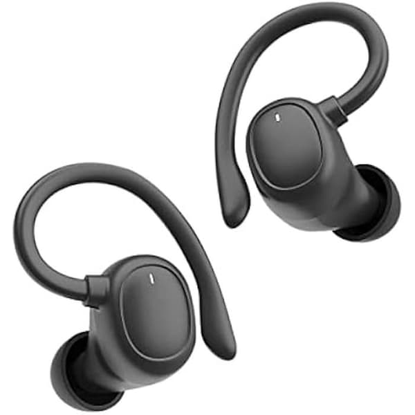 Muvit iO Smart True Wireless Sport ENC hörlurar Svarta