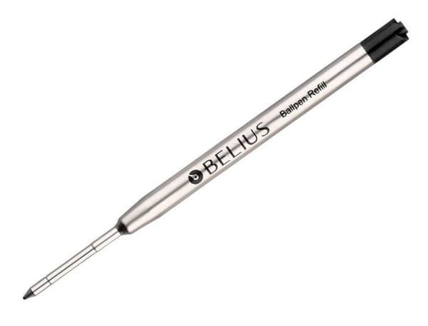 Stylo - pennset - Belius refill - 168900 - Svart 0,8 mm refill låda med 3 refillpatroner