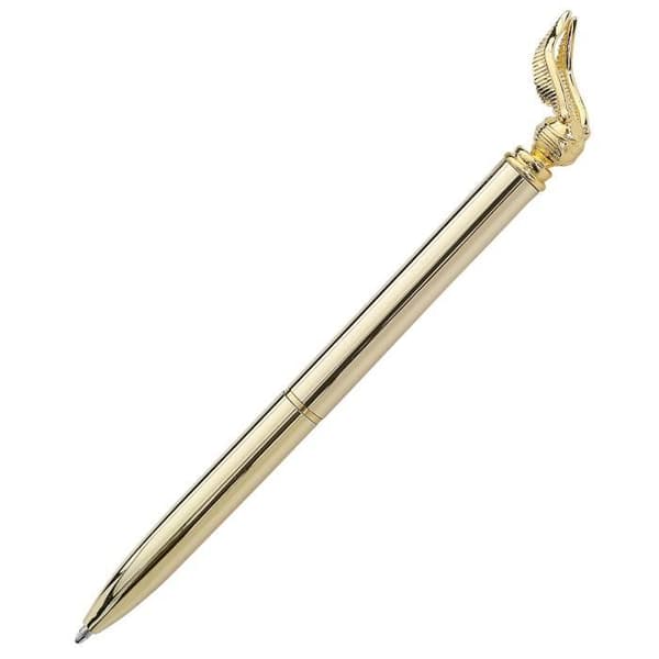 Kulspetspenna - Harry Potter - Golden Snitch - Guldfärg - Metall - Unisex