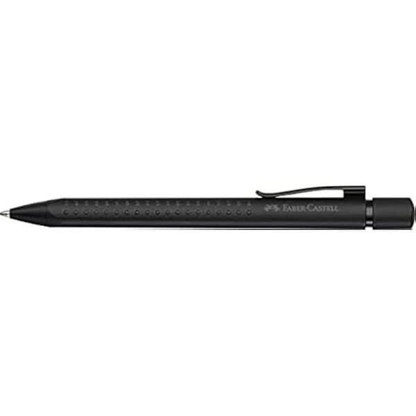 Kulspetspenna - FABER-CASTELL - Grip Edition 144172 - XB refill - Black All Black - Ergonomisk
