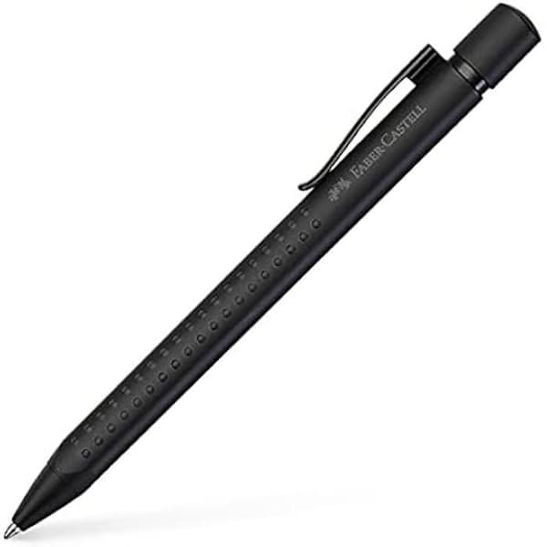 Kulspetspenna - FABER-CASTELL - Grip Edition 144172 - XB refill - Black All Black - Ergonomisk