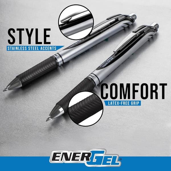 Energel BL77 gel bläck rullpenna - PENTEL - Limegrön - Fin - Påfyllningsbar