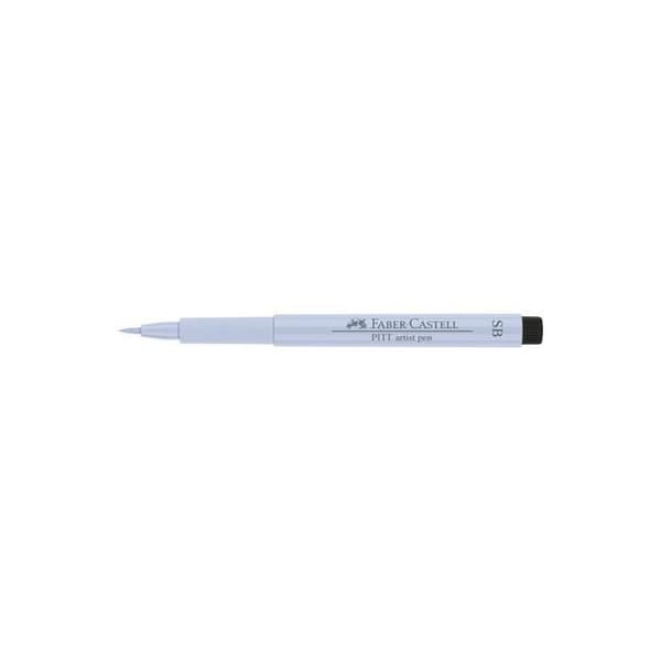Feutre - Faber-Castell - Pitt Artist Pen - Mjuk pensel - Ljus indigo - Avancerad vuxen