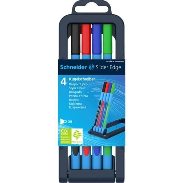 Schneider Slider Edge Kulspetspennor - Multipack - XB - Assorted